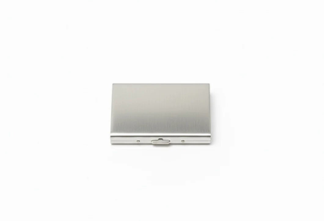 Minimal Metal Wallet (Silver)