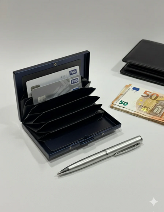 Minimal Metal Wallet (Gold)