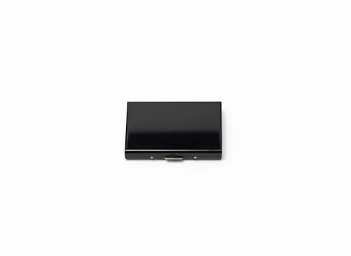 Minimal Metal Wallet (Black)