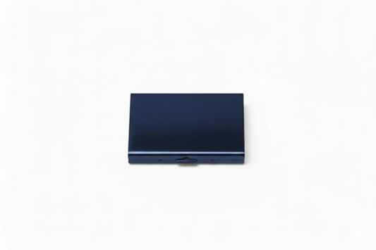 Minimal Metal Wallet (Blue)